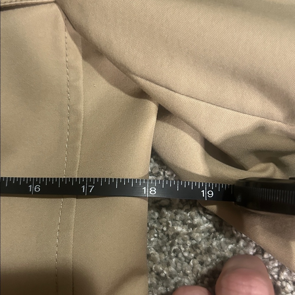 Hazzy’s Beige Short Trench Coat - Picture 8 of 10